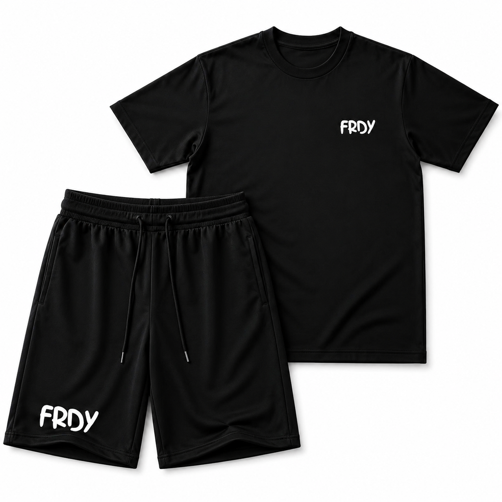 Shorts + Shirt BLACK
