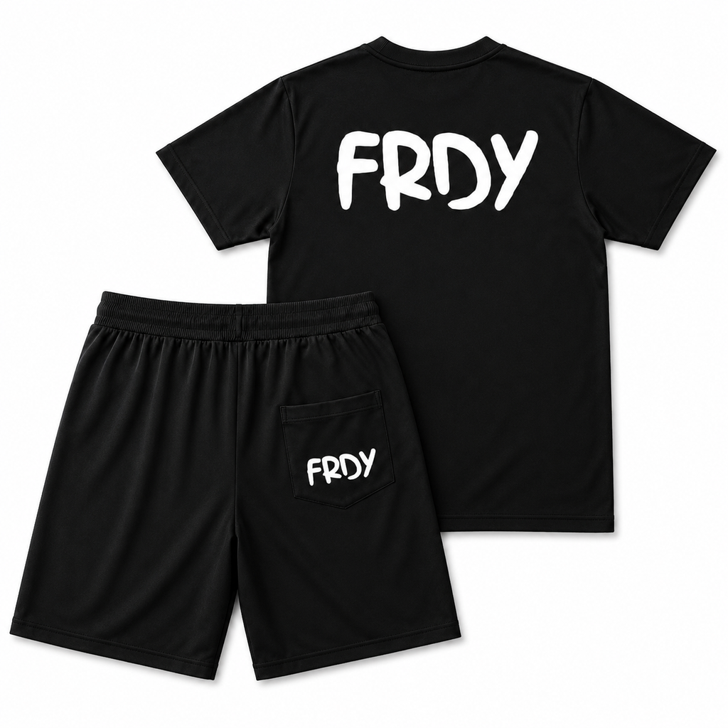 Shorts + Shirt BLACK