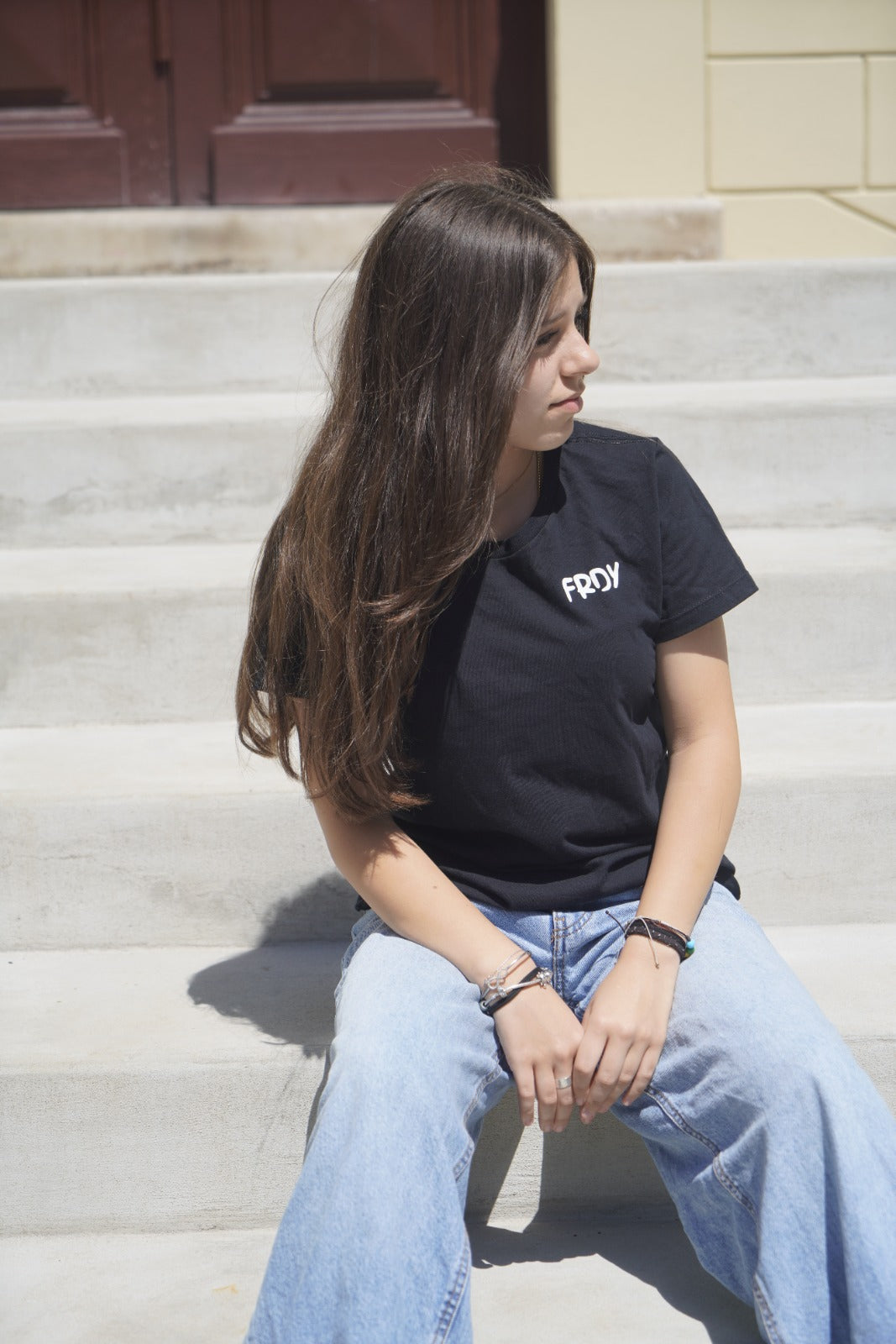 Woman T-Shirt BLACK